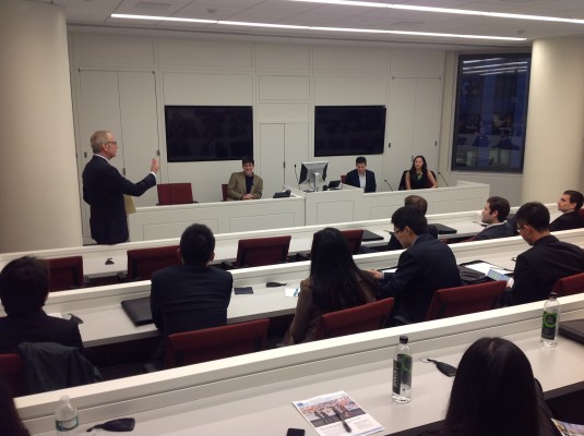 MSF Alumni Panel Session. Alumni Panelists: Will Karnasiewicz, WTAS Valuation Services; Sam Elias, Deloitte; Ann Dai, Keefe, Bruyette, &Woods/Stifel