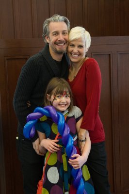 Jill, husband Jason, and daughter Rory.