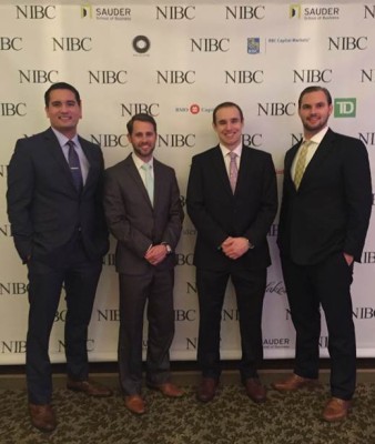 Pictured above from left to right:  Bernd Peters, Zach Beckmann, Charles Hlinak and Sam Kenning (aka BHKP Partners).
