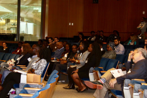 Audience during panel discussions.