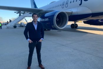 Robert Berke, BSBA 2017, works at JetBlue Airways