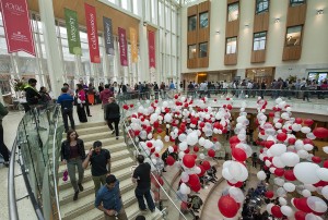 Olin’s 100th birthday celebration & Balloon Drop