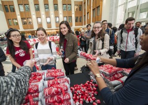 Olin’s 100th birthday celebration & Balloon Drop