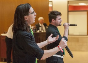 Olin’s 100th birthday celebration & Balloon Drop