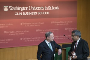 Olin Business School welcomes Dean Mark Taylor 